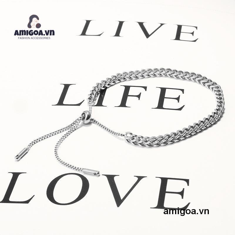 1 Vòng Tay Dây Bện Bằng Thép Titan Mạ Vàng Thời Trang Cho Nữ