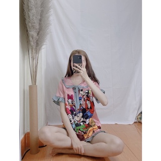 Bộ Pijama Cộc, Set Đồ Bộ Lụa Latin Cộc Cao Cấp Chất Mát Lịm