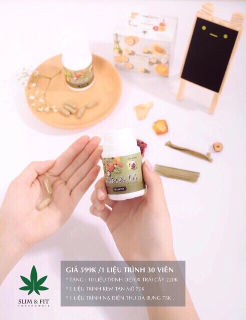 Giảm cân nâng cơ mông Slim & Fit tặng 10 gói detox chính hãng | BigBuy360 - bigbuy360.vn