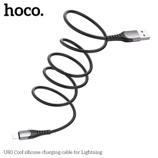 Cáp sạc Hoco 2.4A U80 lightning 1.2m
