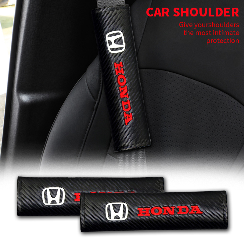 Set 2 Bọc Dây Đai An Toàn Chuyên Dụng Cho Xe Hơi Honda Toyota Benz Nissan Chevrolet BMW