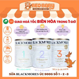 Sữa Blackmores Số 1,2,3 900g Úc