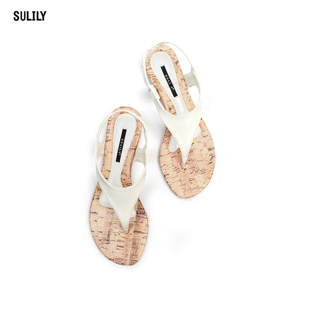 Giày Sandal Xỏ Ngón Quai Thun Sulily S01-III19TRANG