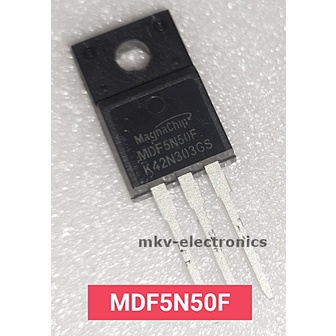 (1 Cái) MDF5N50 5N50 MOSFET N-CH 5A 500V TO-220FP Có Thể Sử Dụng Thay Thế FDPF7N50U Có Sẵn (Mã Sản P