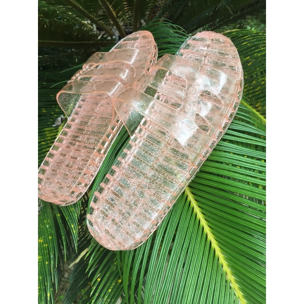 Dép bản lê nữ quai ngang kim tuyến,thông thoáng,thoát nước nhanh HP336