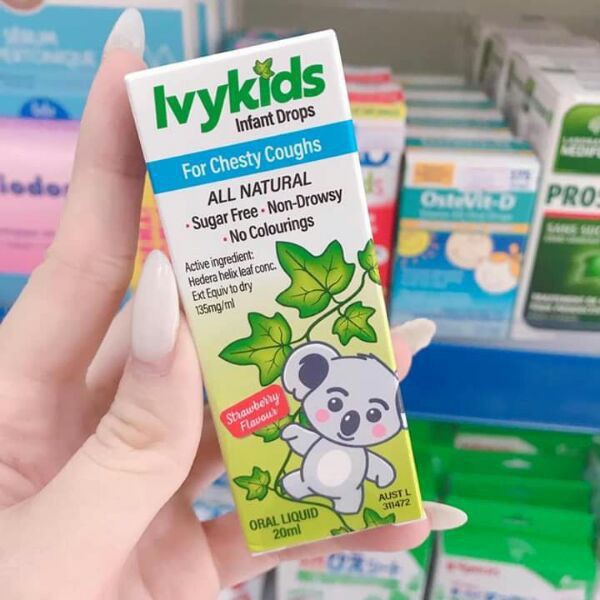 Tinh chất ho Ivykids Úc 20ml
