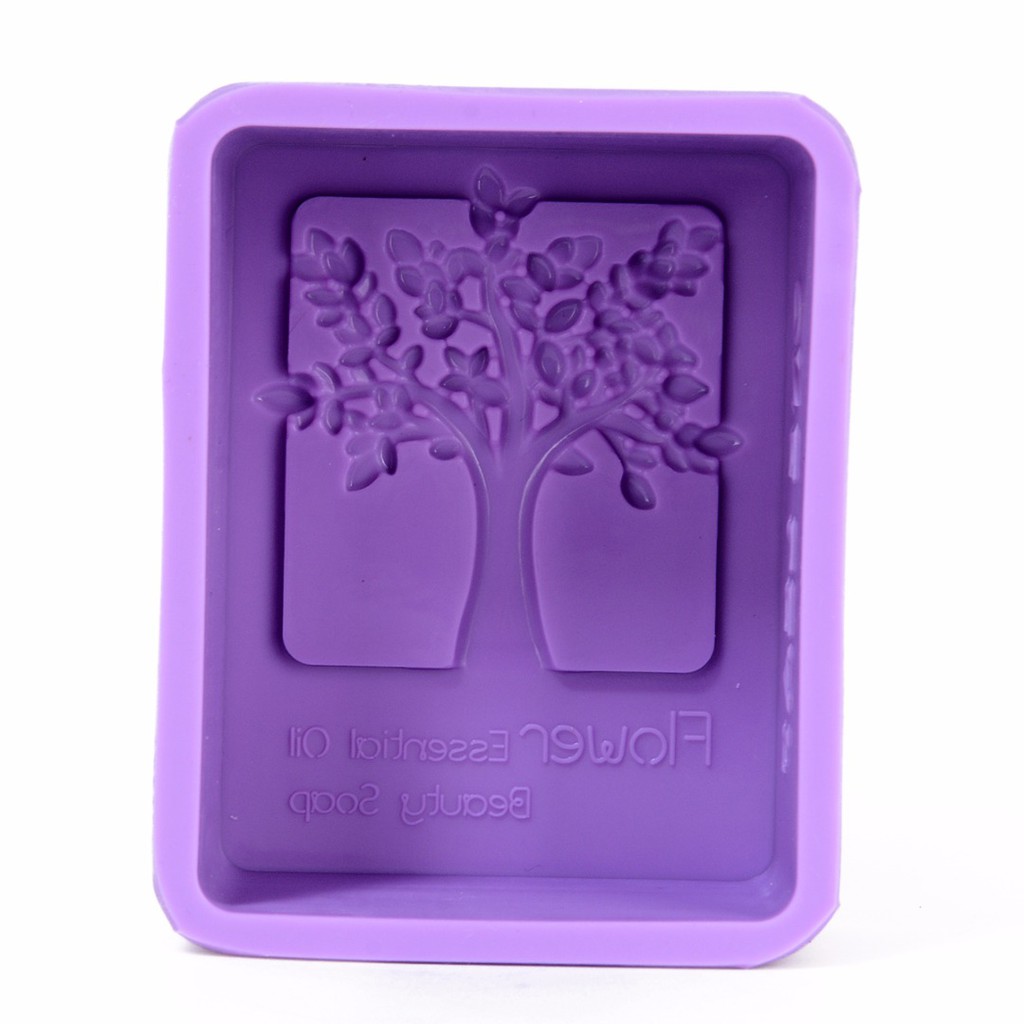 Khuôn Silicone Hình Chữ Nhật Làm Xà Phòng Thủ Công