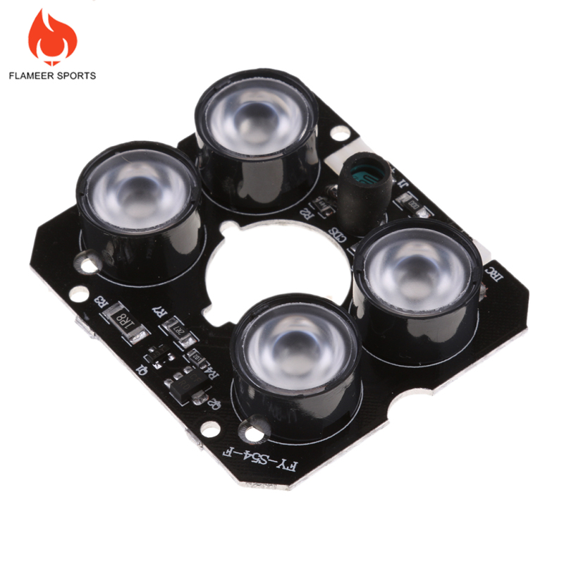 Flameer Sports Infrared 4 IR LED Light Board for CCTV Security Cameras 850nm Night vision