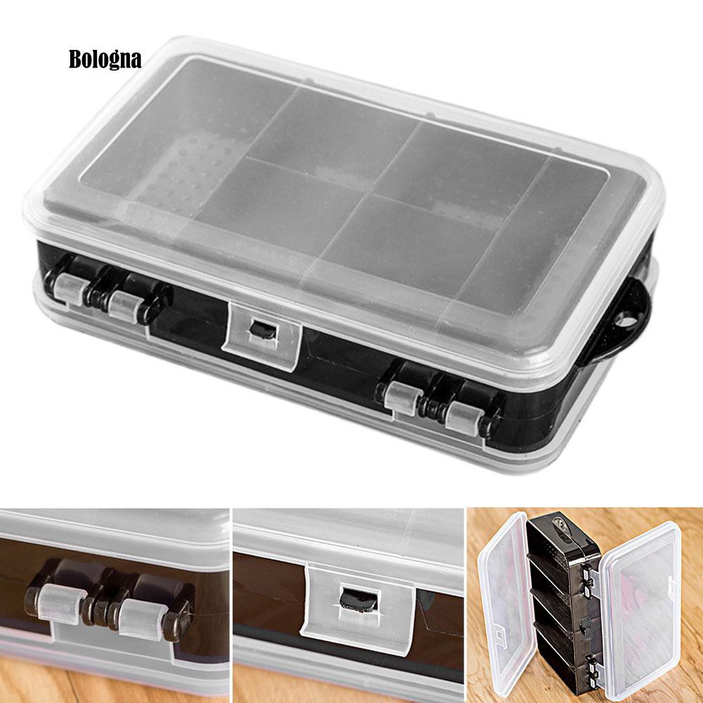 Hộp nhựa 10 ngăn chuyên dụng đựng đồ trang sức/đai ốc vít tiện lợi