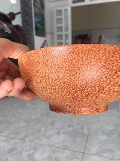 TÔ GỖ DỪA ( đk 16cm)