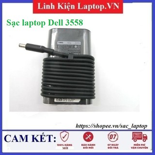 Sạc laptop Dell 3558 có đèn báo