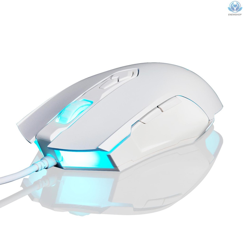 Chuột Chơi Game Có Dây Ajazz Aj52 7 Rgb Dpi 750 / 1000 / 1250 / 1500 / 1750 / 2000 / 2500