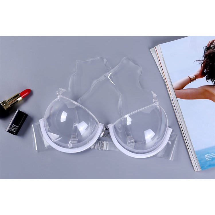 Áo ngực nữ trong suốt có gọng cao cấp, thiết kế đơn giản, trẻ trung, dễ phối đồ  Anna Shop