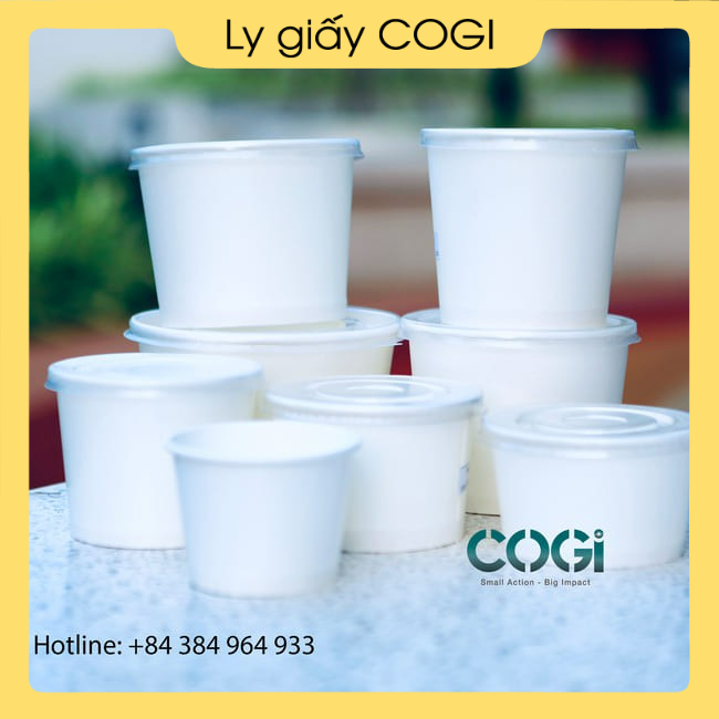 MẪU LY TÔ GIẤY, BẪ MÍA, GIẤY KRAFT |10 cái| Chính hãng COGI - TÙY Ý