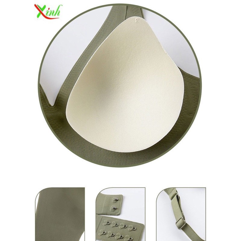 Áo Lót Nữ Đúc Su Non Cao Cấp, Không Gọng, Mút Mỏng , Hàng Xuất Nhật Siêu Mềm Mịn , Áo lót Nữ
