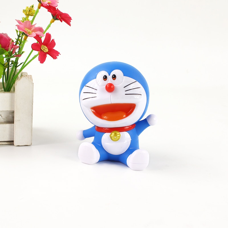 Mô hình đồ chơi Doraemon ngộ nghĩnh 2 kiểu bằng nhựa PVC 10cm