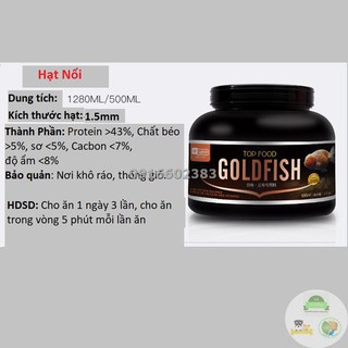 Thức ăn cá vàng goldfish - yee 500ml,cám cá vàng - cám nổi-thức ăn cá vàng tốt nhất- cám cá vàng hàng đầu