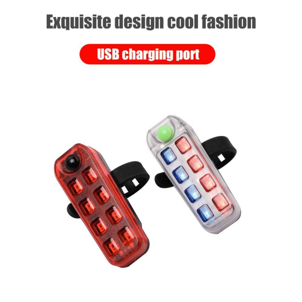 FOREVER Đèn Cảnh Báo Chống Thấm Nước Gắn Đuôi Xe Scooter Điện