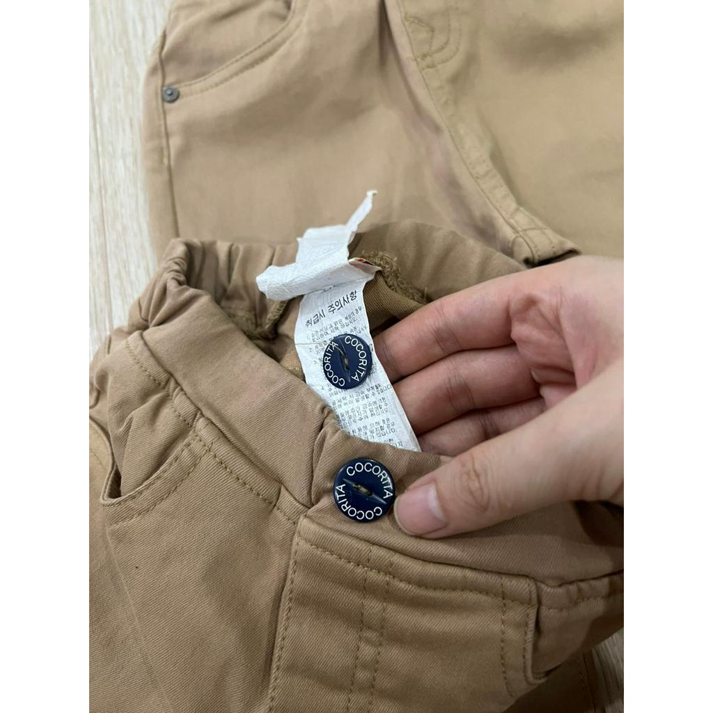 Quần kaki dài Cocorita nâu túi sau Nga Fish QD5N0