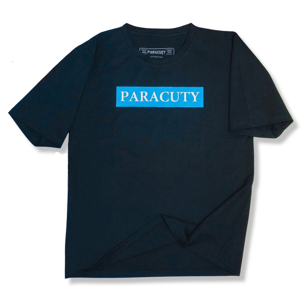 Áo thun nam nữ Unisex PARACUTY Logo Basic P07 chất liệu cotton 100%,co giãn 4 chiều,dày dặn,form rộng tay lỡ | BigBuy360 - bigbuy360.vn