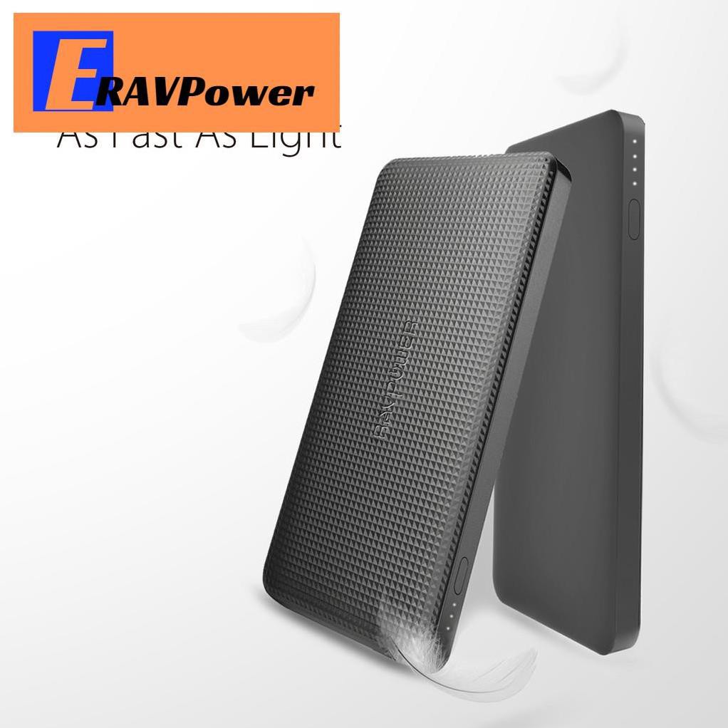 Sạc dự phòng Macbook Air, iPad Pro, iPhone RAVPOWER RP-PB095 20100mAh - PD 45W & QC 3.0 18W