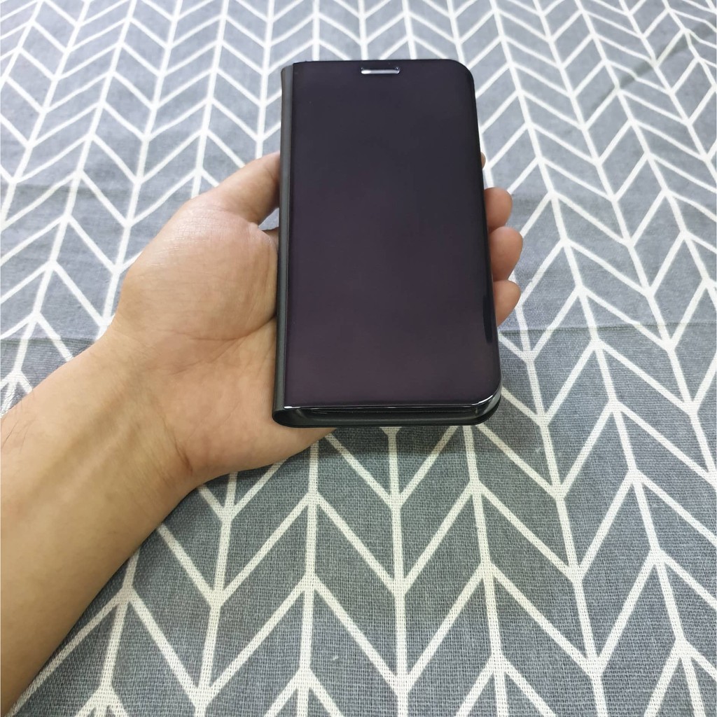 Bao Da Clear View Standing Cover Samsung Note 8