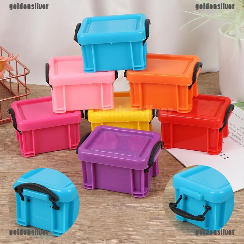 Hộp Đựng Đồ Mini Có Khóa Màu Sắc Ngọt Ngào Tiện Dụng
