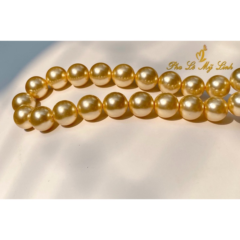 5 viên pha lê Swarovski Crystal Pearl 12mm