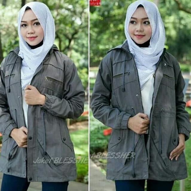 Áo Khoác Bomber Có Nón Màu Nâu Miệng M XL S7L6 Cho Nam