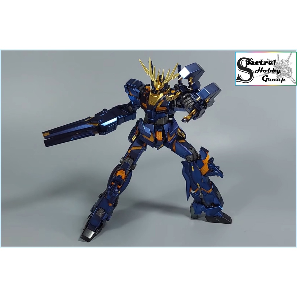 Mô hình lắp ráp MG 1/100 6639S UNICORN GUNDAM 02 BANSHEE TITANIUM FINISH daban model