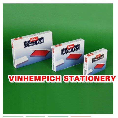 Khay tampon chấm mực - hộp mực dấu SP-1 SP-2 SP-3 Shiny Stamp Pad SP1 SP2 SP3 S1 S2 S3 S-1 S-2 S-3
