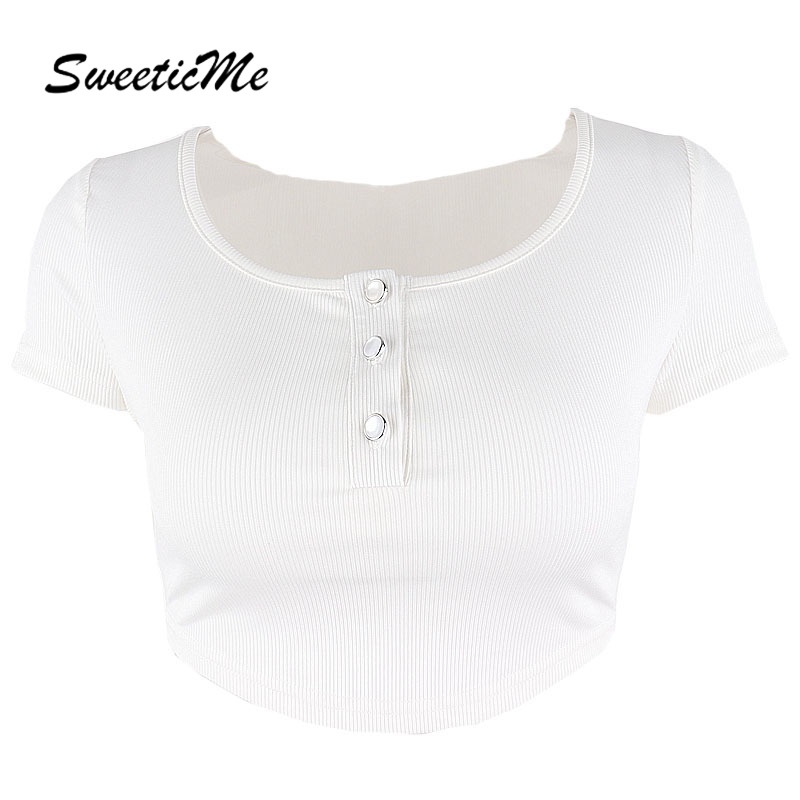 Sweeticme Áo Cardigan Tay Ngắn Dáng Ôm Thời Trang Cho Nữ 2021