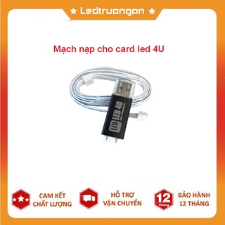 Dây nạp cho mạch điều khiển led vẫy 4U