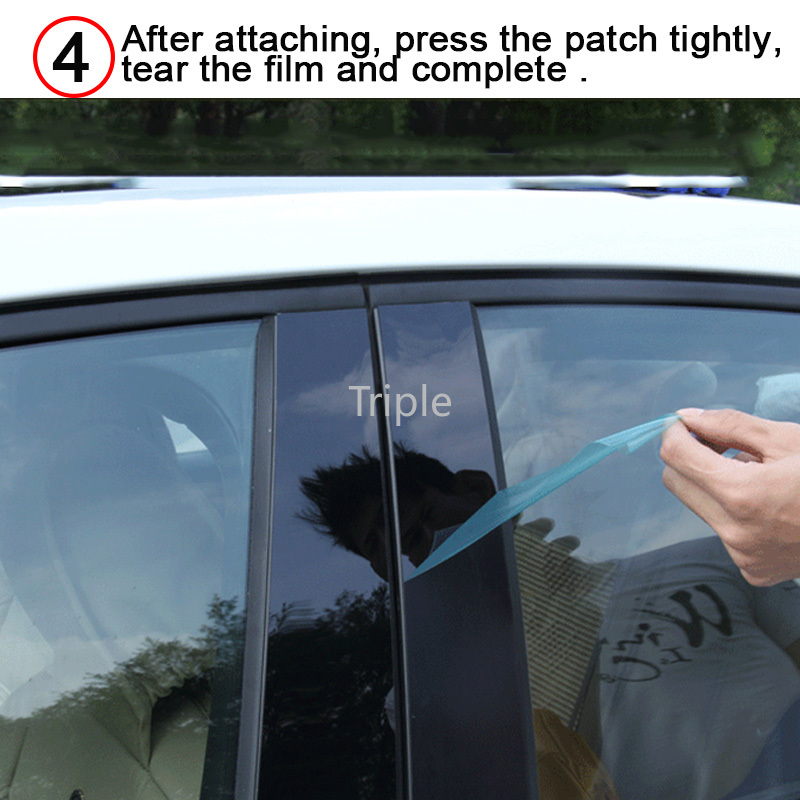 Set 6 miếng dán kính chắn gió xe ô tô honda city 2015-2019