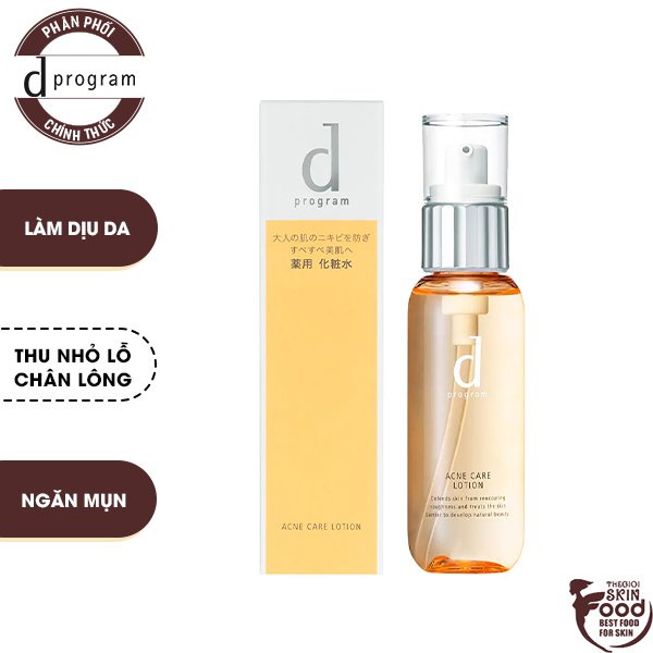 Nước Cân Bằng Cho Da Mụn D Program Acne Care Lotion 125ml