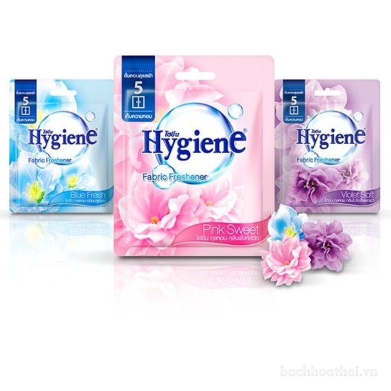 Túi thơm hương hoa đậm đặc Hygiene Fabric Freshener Thái Lan