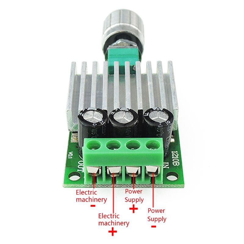 Bộ Điều Khiển Tốc Độ Động Cơ Quạt 12v 24v 10a Pwm Dc