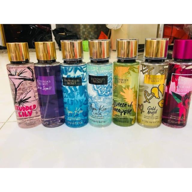 XỊT THƠM TOÀN THÂN CÁC MÙI VICTORIA SECRET 125ML