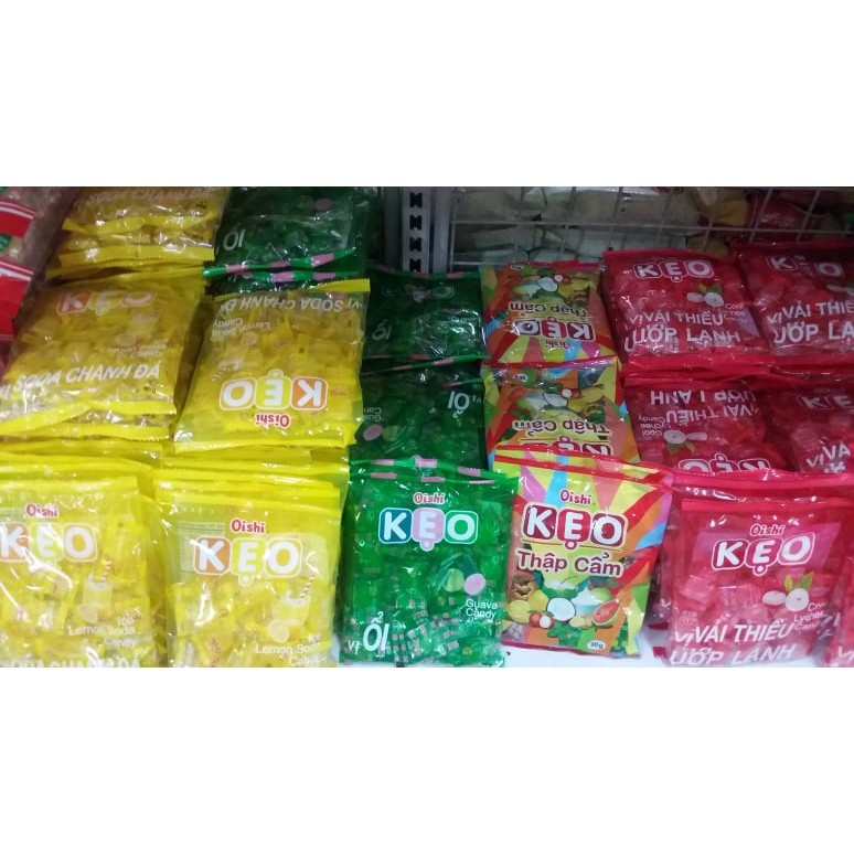 Kẹo oishi nhiều vị 90gr