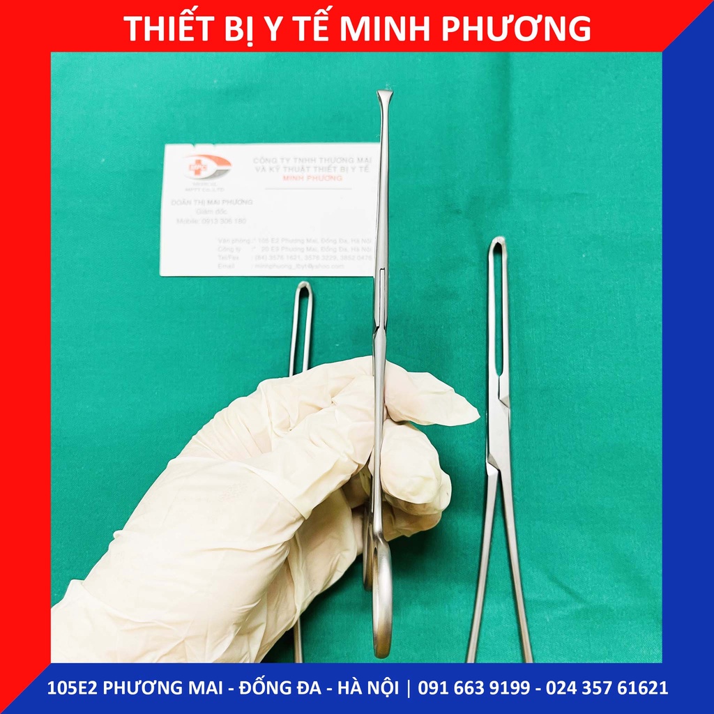 Kẹp răng chuột Allis mạ mờ CN Đức