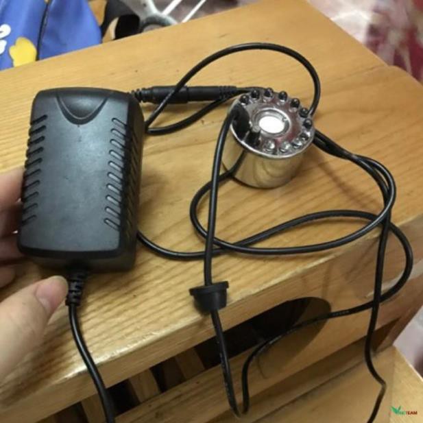 Máy tạo khói hồ cá mini phun sương - Nguồn adapter 24v