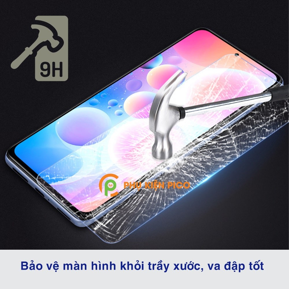 Kính cường lực Redmi K40 Pro / Redmi K50 full màn hình chính hãng Gor độ cứng 9H - Dán màn hình Xiaomi Redmi K40 Pro