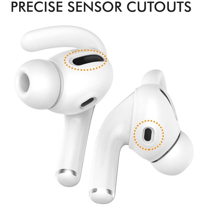 Vỏ bảo vệ silicon chống trượt Chống mất móc tai tương thích với AirPods Pro