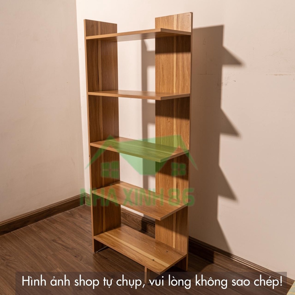 Kệ Góc Tường 5 Tầng Gỗ - Giá Sách Phòng Làm Việc 1997store_vn , KT 80 x 45 x 25 cm - Chất Lượng Tốt - Bảo Hành 12 Tháng