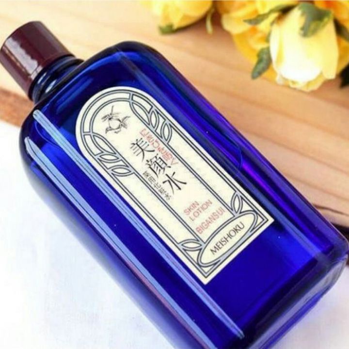Nước hoa hồng ngừa mụn Meishoku Bigansui Nhật Bản 90ml