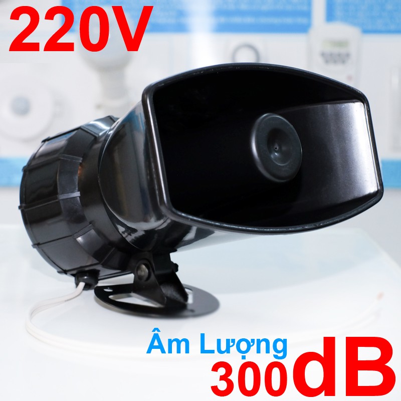 Còi Hú Báo Động KOMAX 220V Công Suất Lớn KM-AC100W