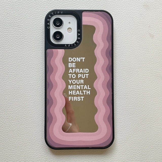 Ốp Điện Thoại Tráng Gương Hình Gợn Sóng Cho Iphone 13 13pro 13promax 12 12 Pro Max 12 Pro X Xr Xs Max 7 Plus 8 Plus