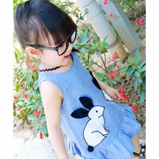 Váy thỏ cho bé gái