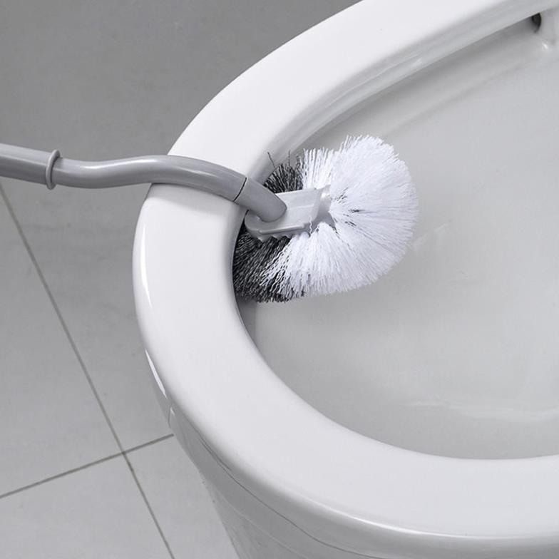 (Video Clip)  Chổi Cọ Nhà Vệ Sinh, Cây Cọ Toilet Bồn Cầu Hình Chữ S Bàn Chải Làm Sạch Góc Chết