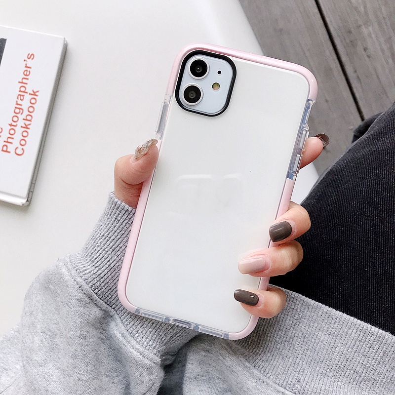 Ốp điện thoại chống sốc mềm trong suốt thích hợp cho iPhone 13 12 11 Pro Max XS MAX XR X 8 7 Plus + SE 2020